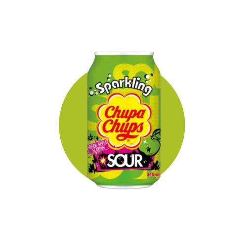 Chupachupssourmanzana345ml