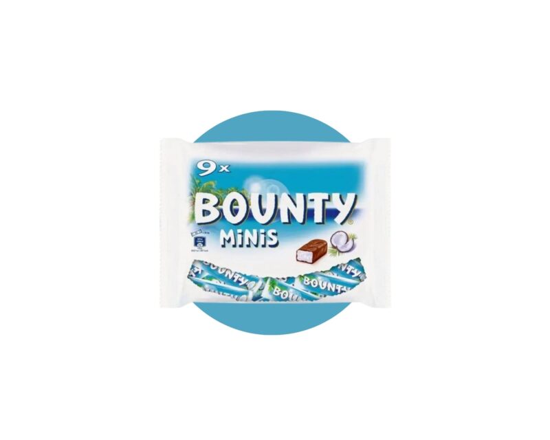 Bounty Minis 9uds 275g