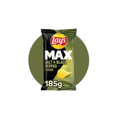 Lay's Max Salt & Pepper 185g