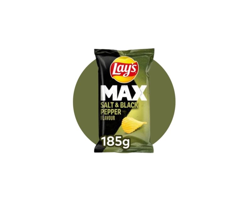 Lay's Max Salt & Pepper 185g