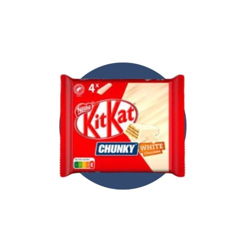 KitKat Chunky White 4x160g