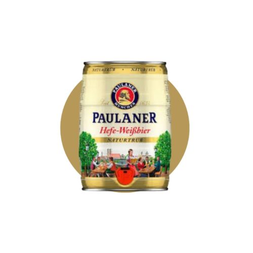 Paulaner Hefe Weißbier Barril 5l.