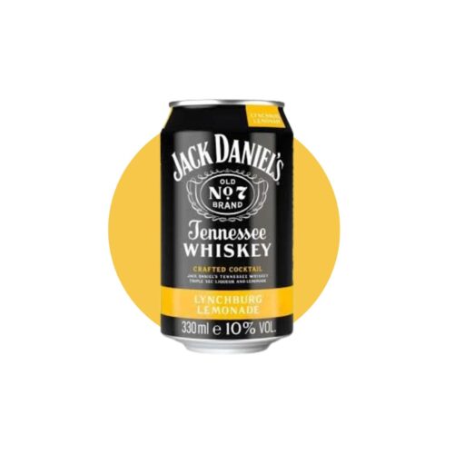 Jack Daniel's & Lynchburg Limón 10% 330ml