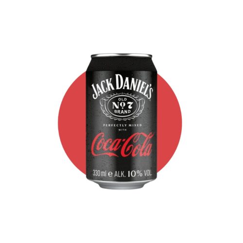 Jack Daniel's y Coca Cola 10% 330ml