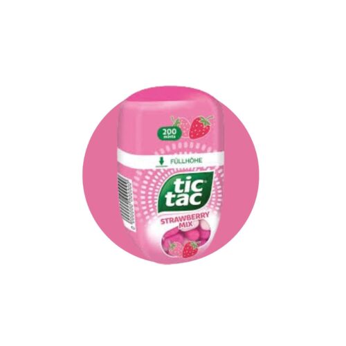 Tic Tac Fresas Mixtas 200uds 98g