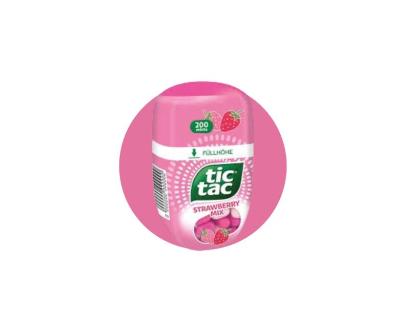 Tic Tac Fresas Mixtas 200uds 98g