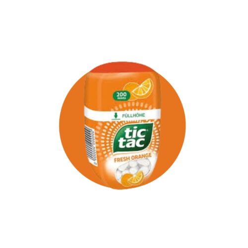 Tic Tac Naranja Fresca 200uds 98g