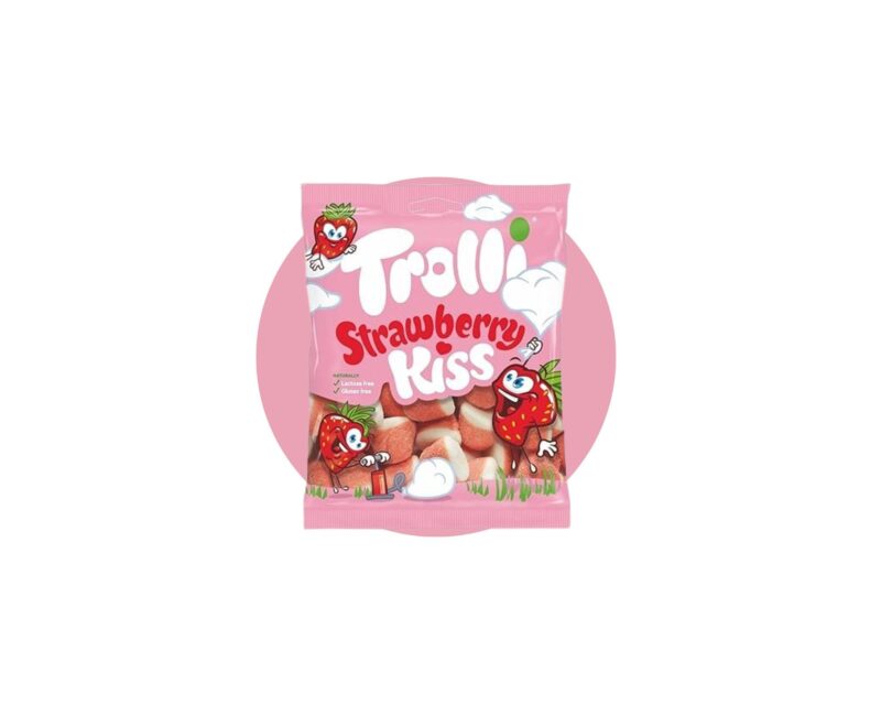 Trolli Kiss Strawberry 150g